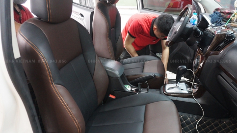 Bọc ghế da Simili - Giả da Isuzu MUX: Giá rẻ, Form mẫu chuẩn, mẫu mới nhất